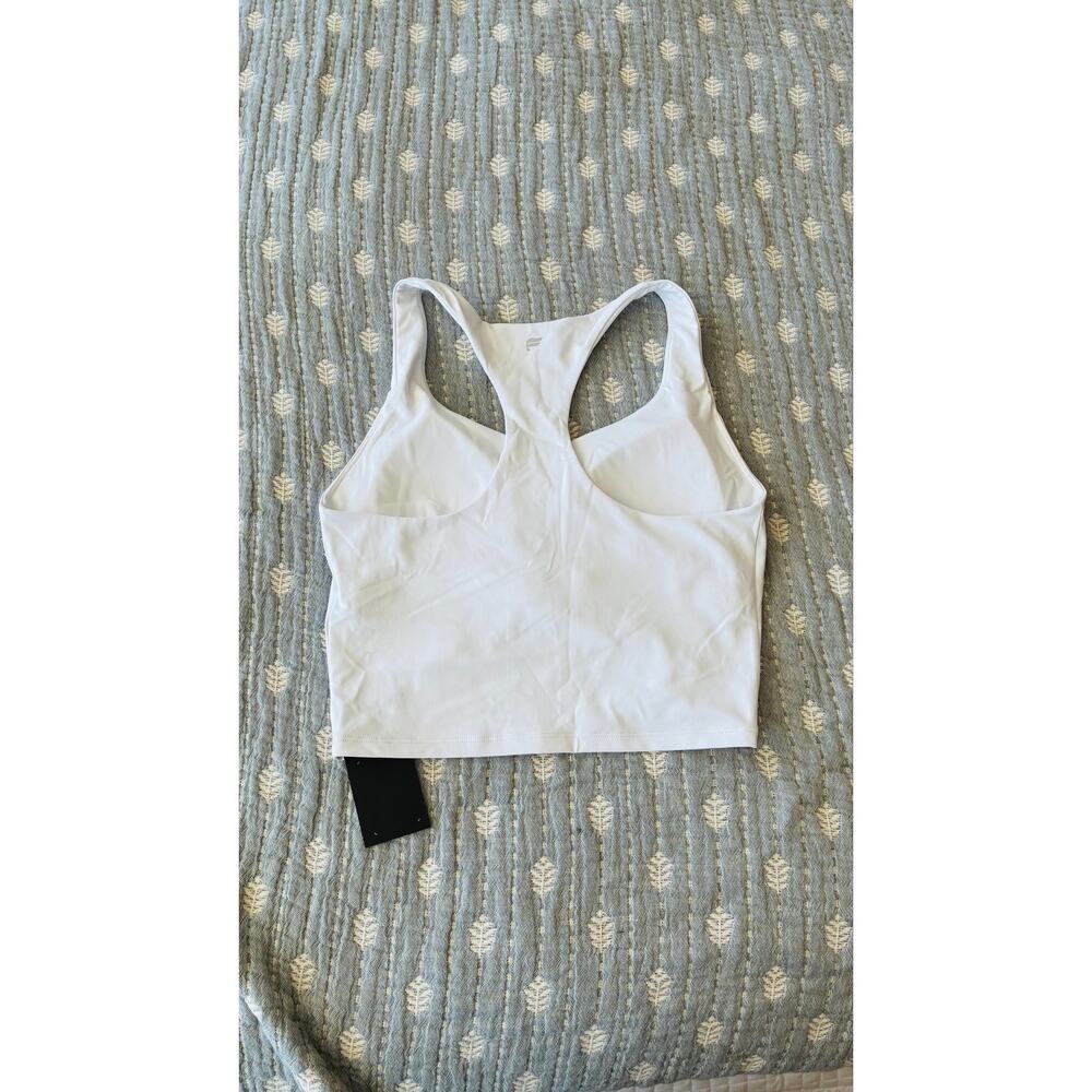 Fabletics Cropped Built-In Bra Tank - Picture 7 of 11
